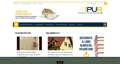 Desktop Screenshot of aislaconpoliuretano.com